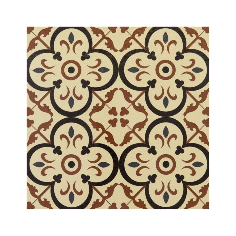 Retro Elegance 12x12 Self Adhesive Vinyl Floor Tile - Burch - 20 Tiles/20 sq.